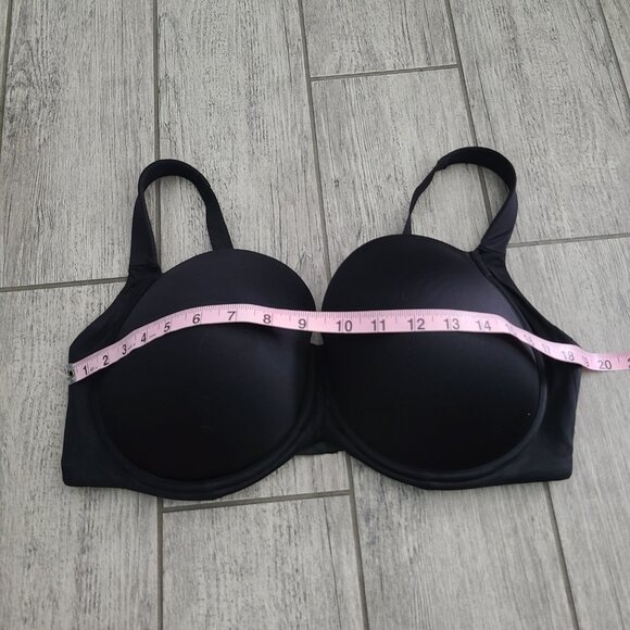 Soma Stunning Support Full Coverage Bra Solid Black Women's Size 40G - Picture 6 of 11